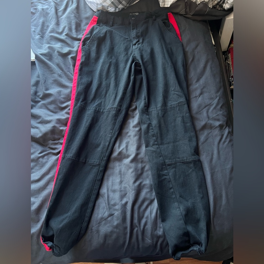Black and Red Men's Pants